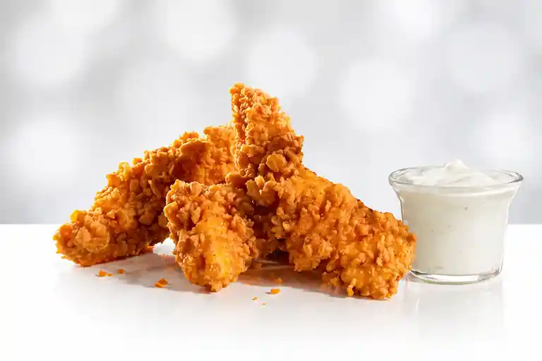 3 HAND BREADED CHICKEN TENDERS