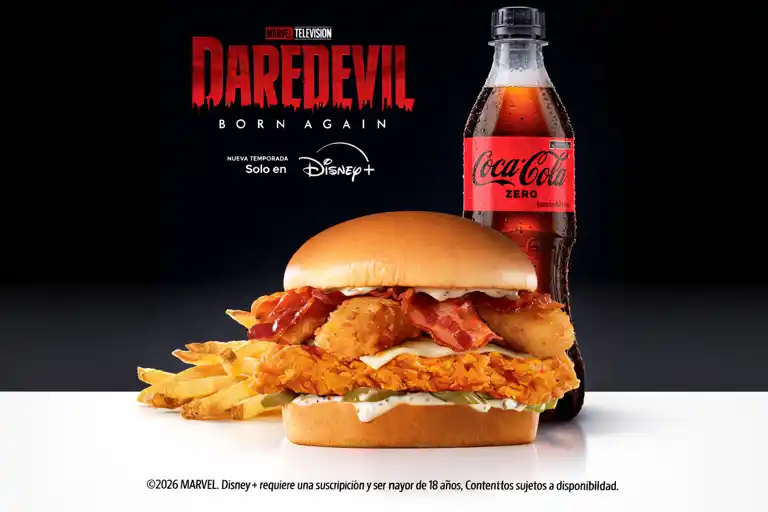 COMBO EL DIABLO CHICKEN SANDWITCH