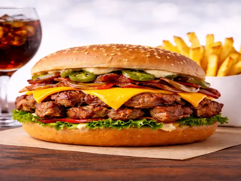 GUACAMALI BACON BURGER
