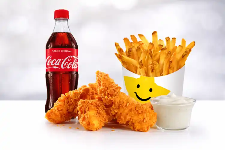 combo 5 hand breaded chicken tenders
